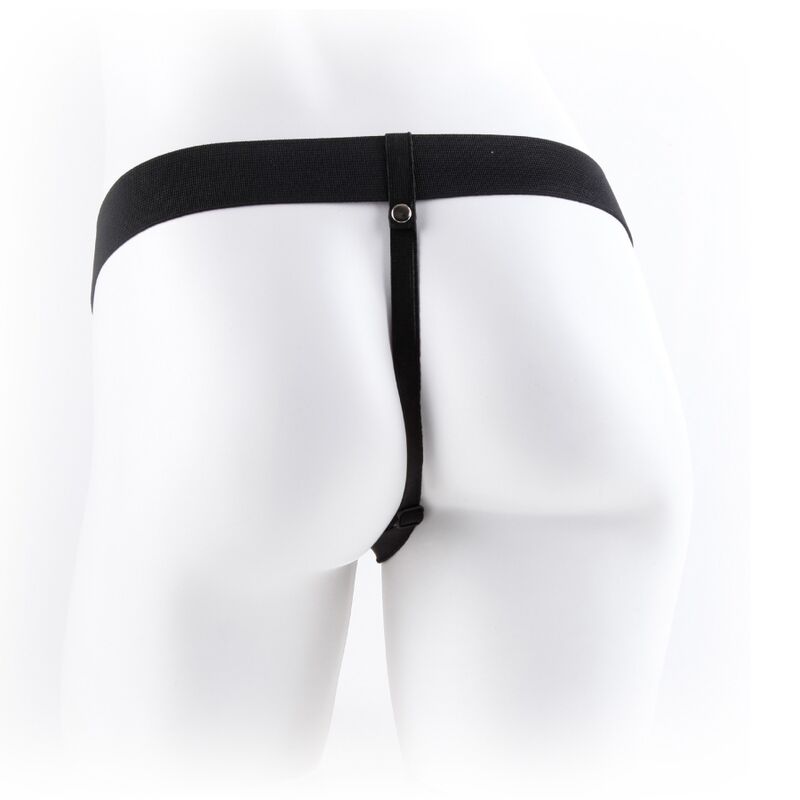 SÉRIE FETISH FANTASY - HARNAIS RÉGLABLE PÉNIS RÉALISTE 28 CM