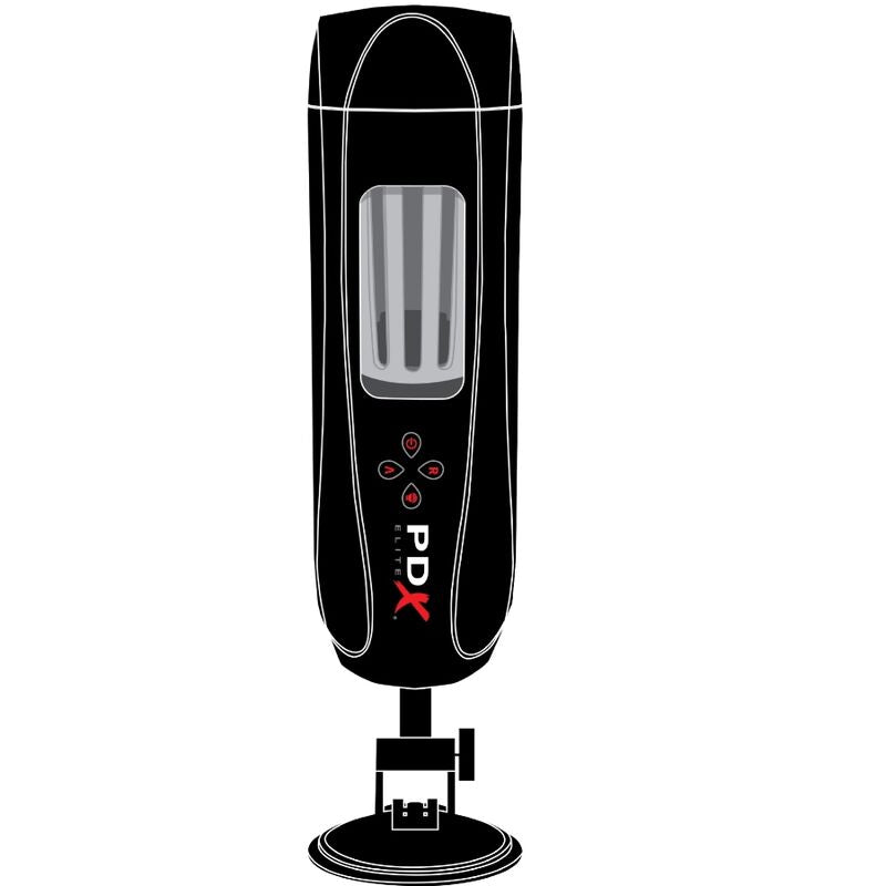 PDX ELITE - STROKER ULTIMATE MILKER 2 ROTATING & VIBRATOR - 4