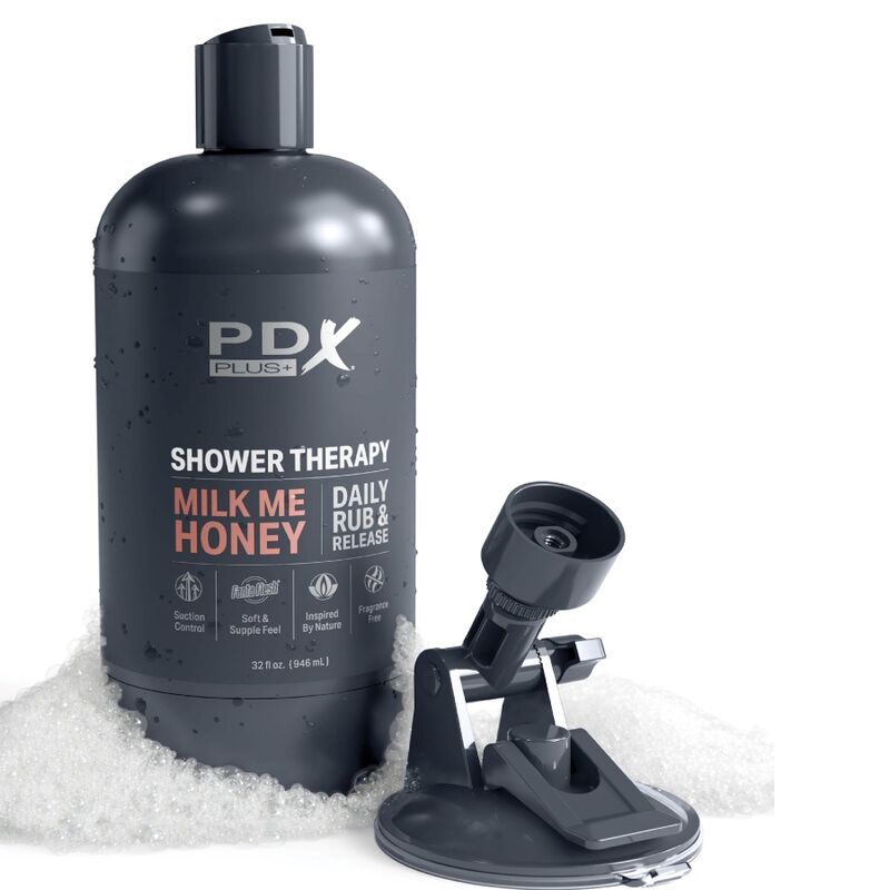 PDX PLUS - STROKER MASTURBATOR DISCRETE BOTTLE DESIGN MILK ME HONEY CANDY SHAMPOO - 4
