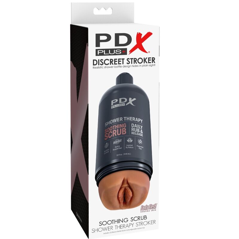 PDX PLUS - STROKER MASTURBATOR DISCREET BOTTLE DESIGN SOOTHING SCRUB CANDY SHAMPOO - 3