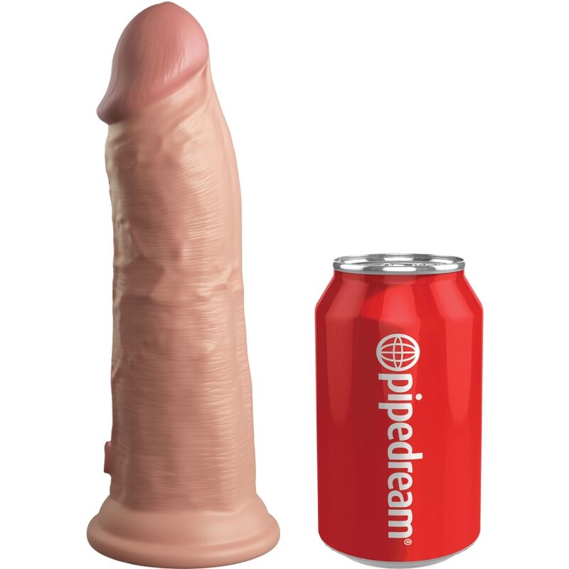 KING COCK - KIT HARNAIS RÉGLABLE ELITE DELUXE ANNEAU AVEC TESTICULES ET GODE 20,3 CM