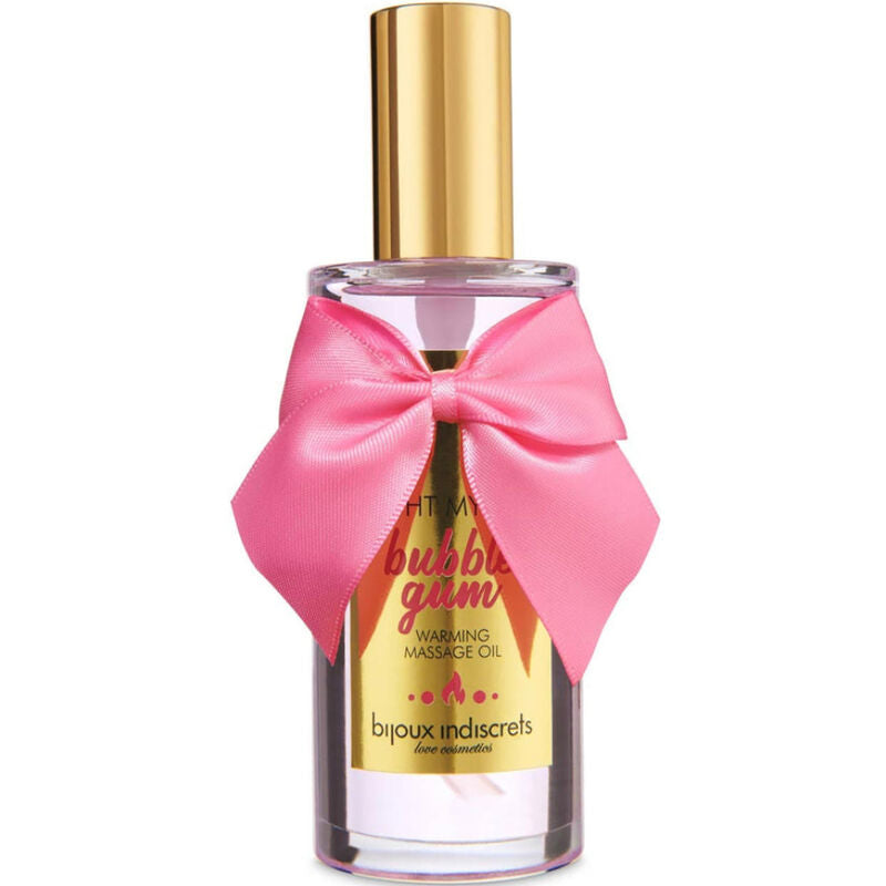 BIJOUX - KIT DE JEU BUBBLEGUM INDISCRETS AVEC GEL À L'HUILE ET GLOSS À LÈVRES