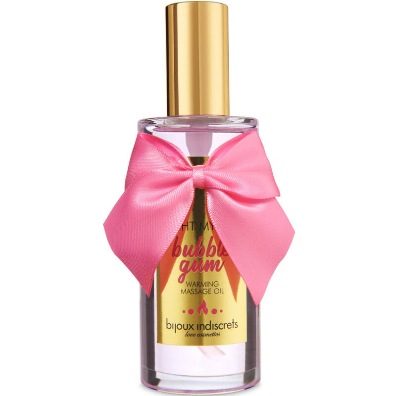BIJOUX - INDISCRETS LIGHT MY FIRE MASSAGE OIL HEAT EFFECT GUM FLAVOR - 1