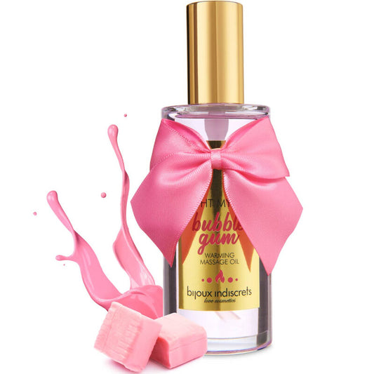 BIJOUX - INDISCRETS LIGHT MY FIRE HUILE DE MASSAGE EFFET CHALEUR GOÛT GOMME
