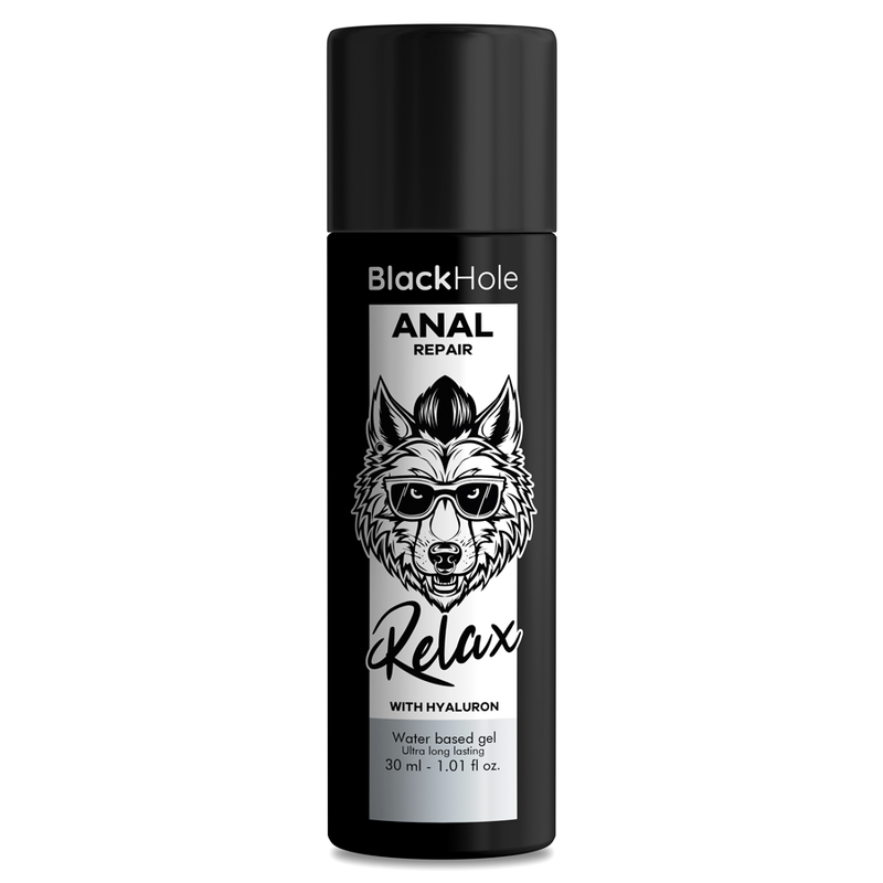 BLACK HOLE - ANAL REPAIR WATER BASED RELAX WITH HYALURON 30 ML - 7