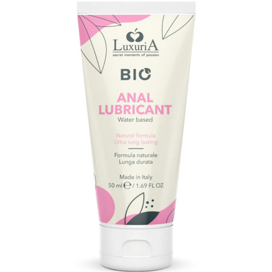 INTIMATELINE - LUXURIA BIO ANAL WATER-BASED LUBRICANT 50 ML - 1