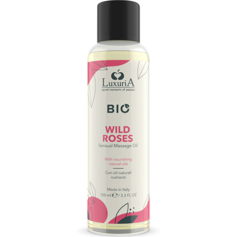 INTIMATELINE LUXURIA - BIO WILD ROSES MASSAGE OIL 100 ML - 1