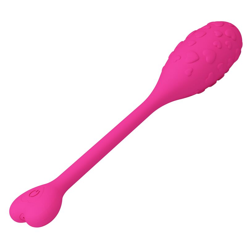 PRETTY LOVE - APP CONTROLLED PINK FISHER VIBRATING EGG - 2