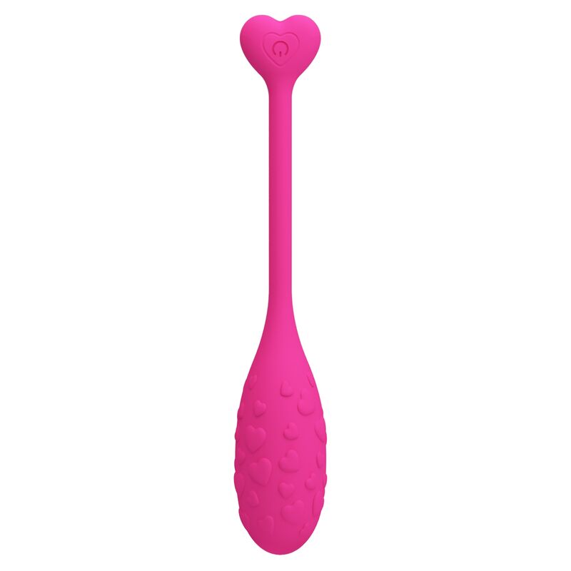 PRETTY LOVE - APP CONTROLLED PINK FISHER VIBRATING EGG - 3