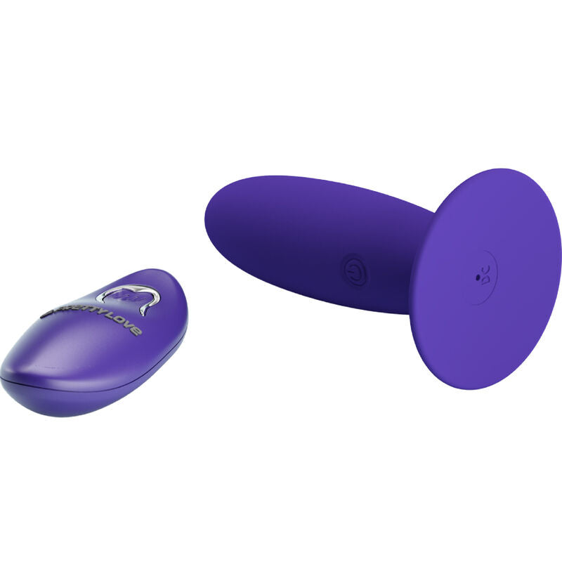 PRETTY LOVE - YOUTH PLUG ANAL VIBRATOR REMOTE CONTROL VIOLET - 4