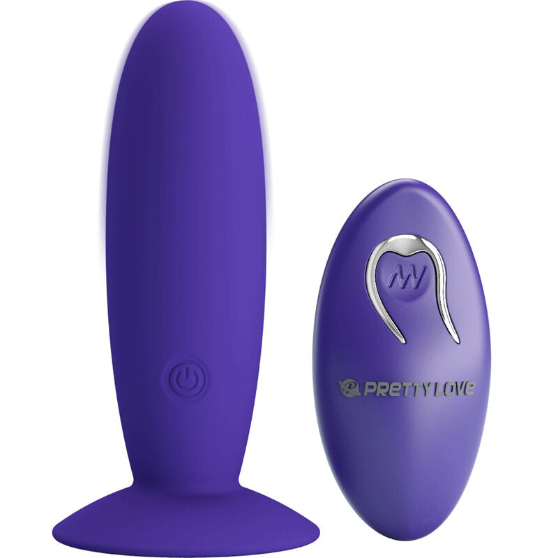 PRETTY LOVE - YOUTH PLUG ANAL VIBRATOR REMOTE CONTROL VIOLET - 6