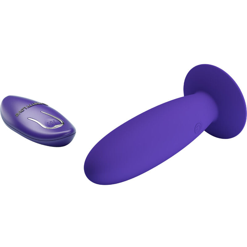 PRETTY LOVE - YOUTH PLUG ANAL VIBRATOR REMOTE CONTROL VIOLET - 5