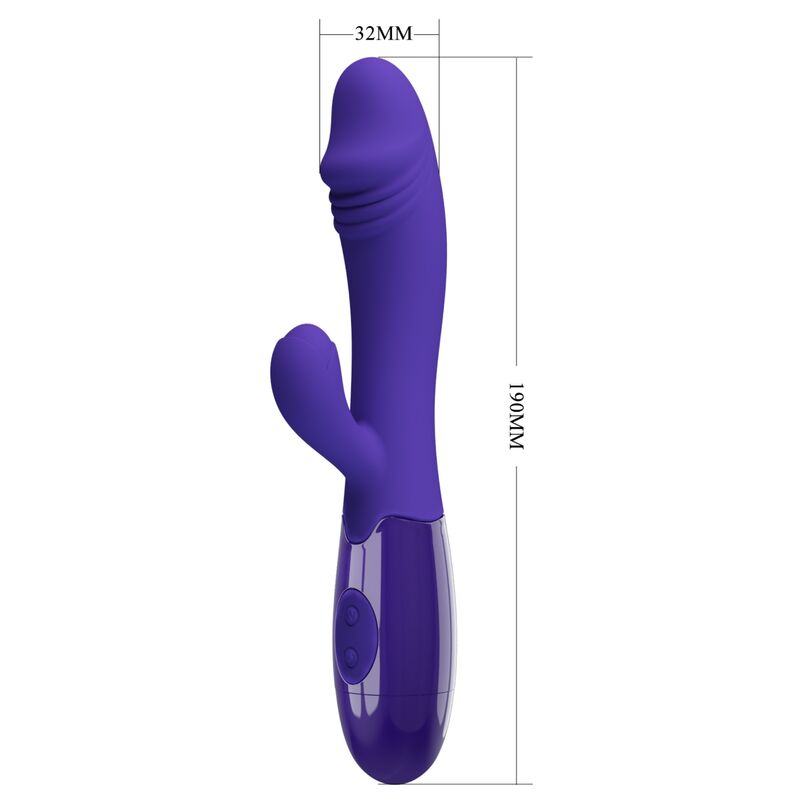 PRETTY LOVE - SNAPPY YOUTH VIBRATOR & G-SPOT STIMULATOR VIOLET - 4