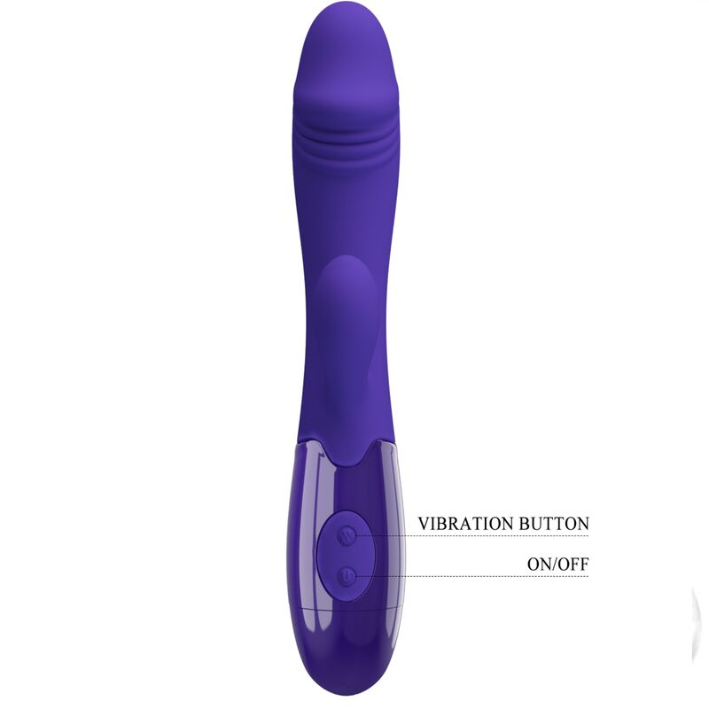 PRETTY LOVE - SNAPPY YOUTH VIBRATOR & G-SPOT STIMULATOR VIOLET - 7