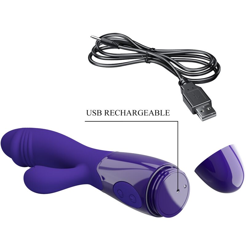 PRETTY LOVE - SNAPPY YOUTH VIBRATOR & G-SPOT STIMULATOR VIOLET - 5
