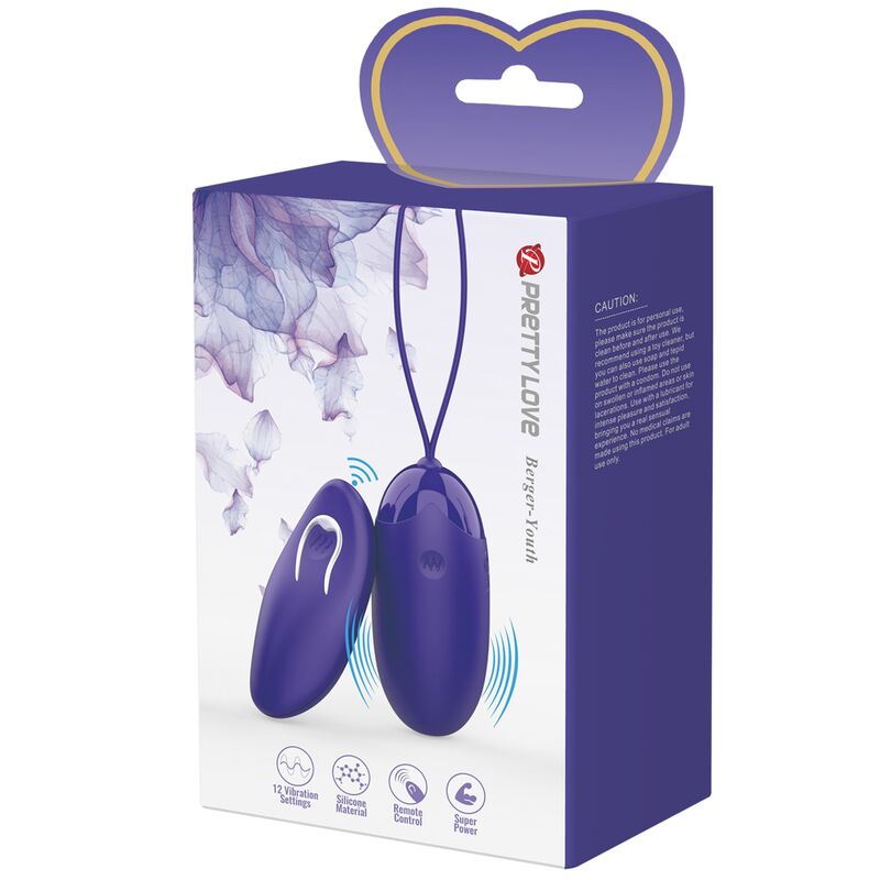 PRETTY LOVE - BERGER YOUTH VIOLATING EGG REMOTE CONTROL VIOLET - 6
