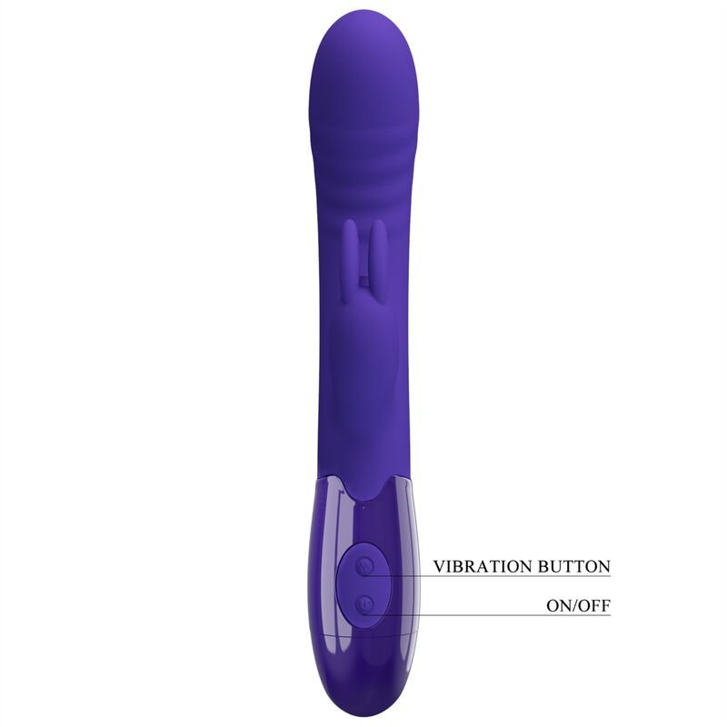 PRETTY LOVE - CERBERUS YOUTH VIOLET RABBIT VIBRATOR - 7