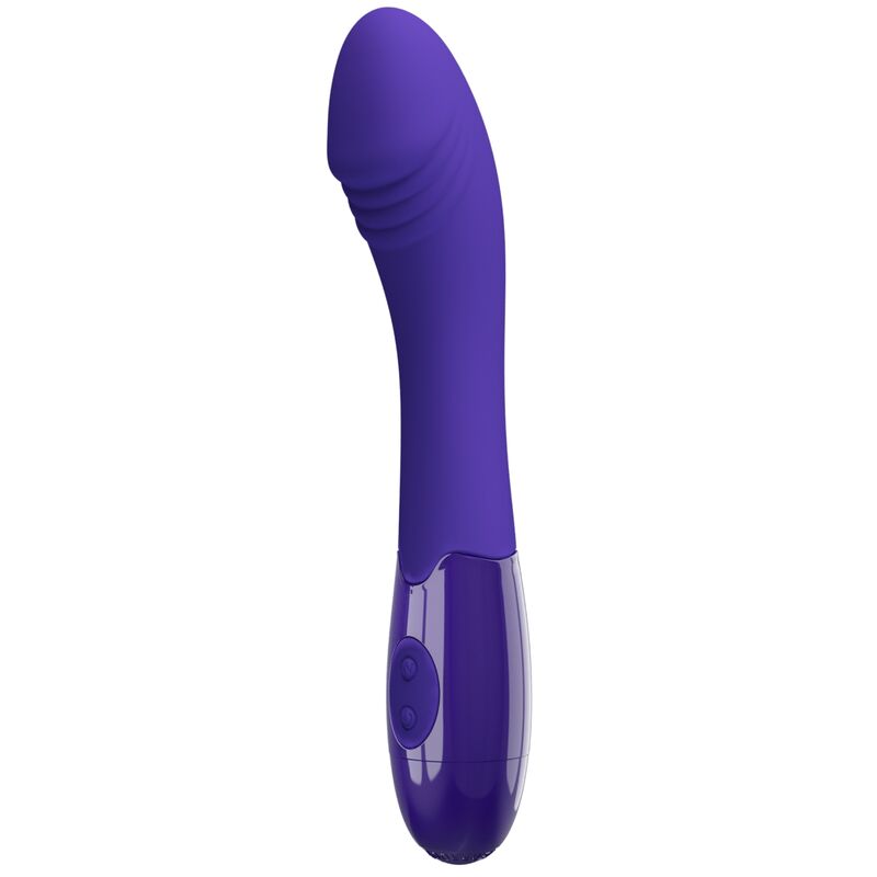 PRETTY LOVE - ELEMENTAL YOUTH VIOLET VIBRATOR DILDO - 8