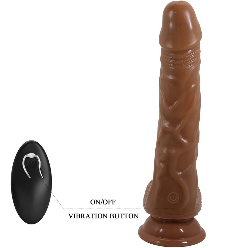 BAILE - BODACH REALISTIC VIBRATOR WITH REMOTE CONTROL SUCTION CUP - 3