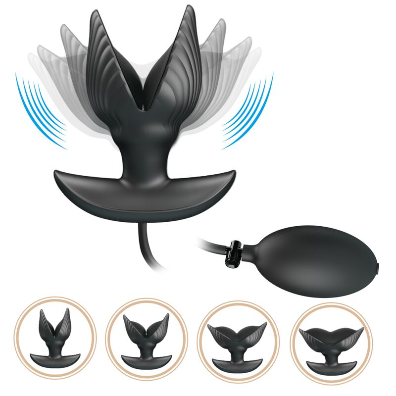 PRETTY LOVE - INFLATABLE & RECHARGEABLE ANAL PLUG - 5