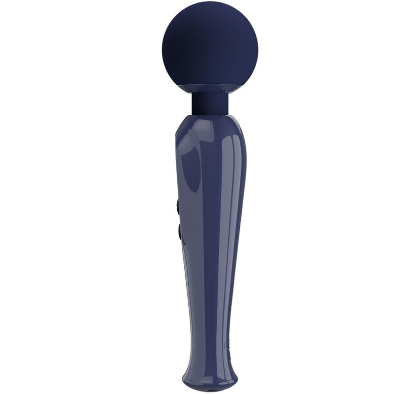 PRETTY LOVE - SKYLER VIBRATOR WAND BLUE - 3