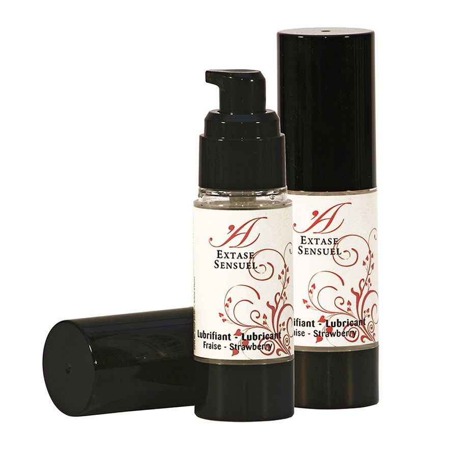 EXTASE SENSUAL - LUBRIFICANTE ALLA FRAGOLA 30 ML - Secretroomsexyshop