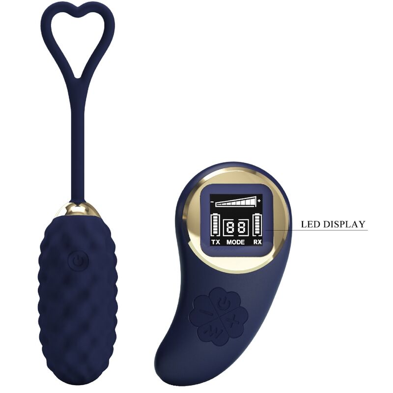 PRETTY LOVE - VIVIAN BLUE REMOTE CONTROL VIBRATING EGG - 8
