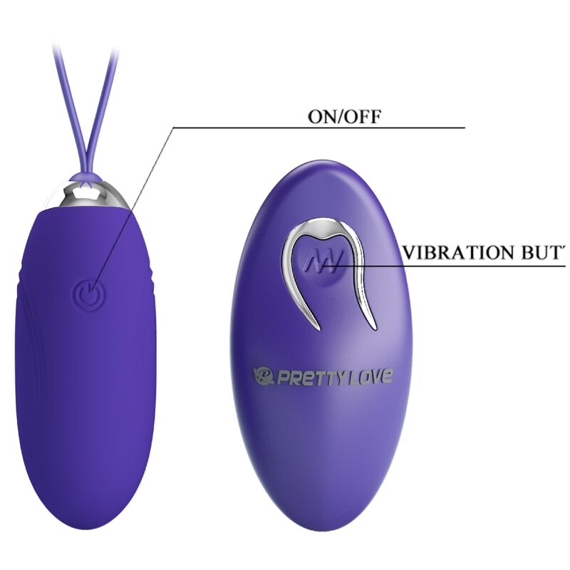 PRETTY LOVE - JENNY YOUTH VIOLATING EGG REMOTE CONTROL VIOLET - 7