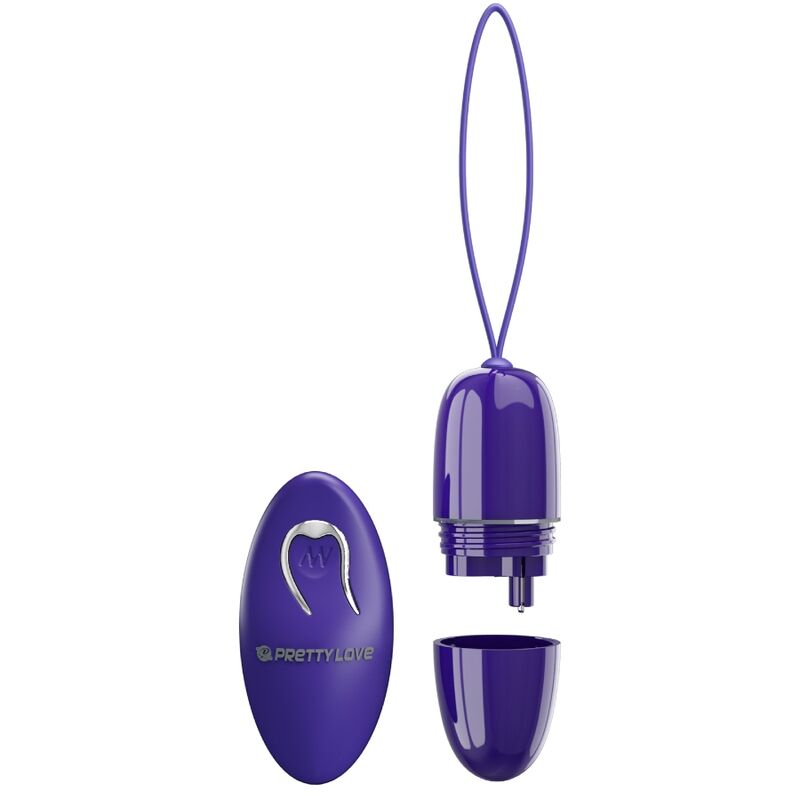 PRETTY LOVE - SELKIE YOUTH MINI VIBRATING EGG VIOLET REMOTE CONTROL - 2