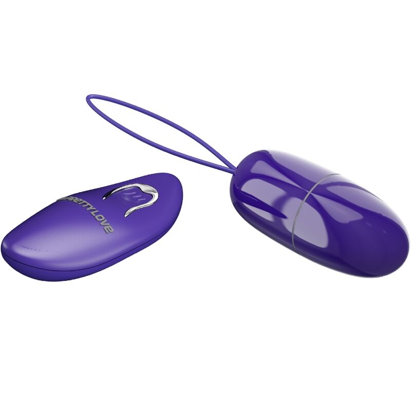 PRETTY LOVE - SELKIE YOUTH MINI VIBRATING EGG VIOLET REMOTE CONTROL - 3