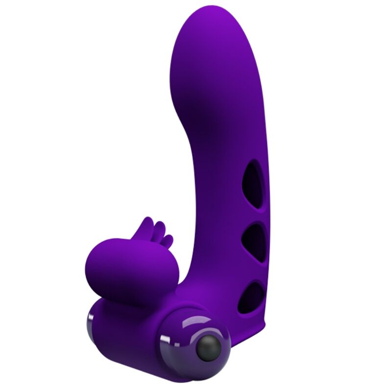 PRETTY LOVE - ORLANDO PURPLE VIBRATOR FINGER COVER - 2