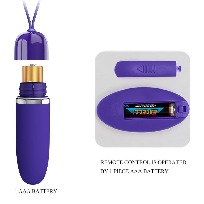 PRETTY LOVE - DARLENE YOUTH VIOLET MINI VIBRATING BULLET - 5