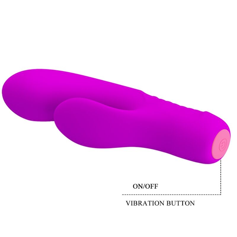 PRETTY LOVE - TIM PURPLE RECHARGEABLE VIBRATOR - 4