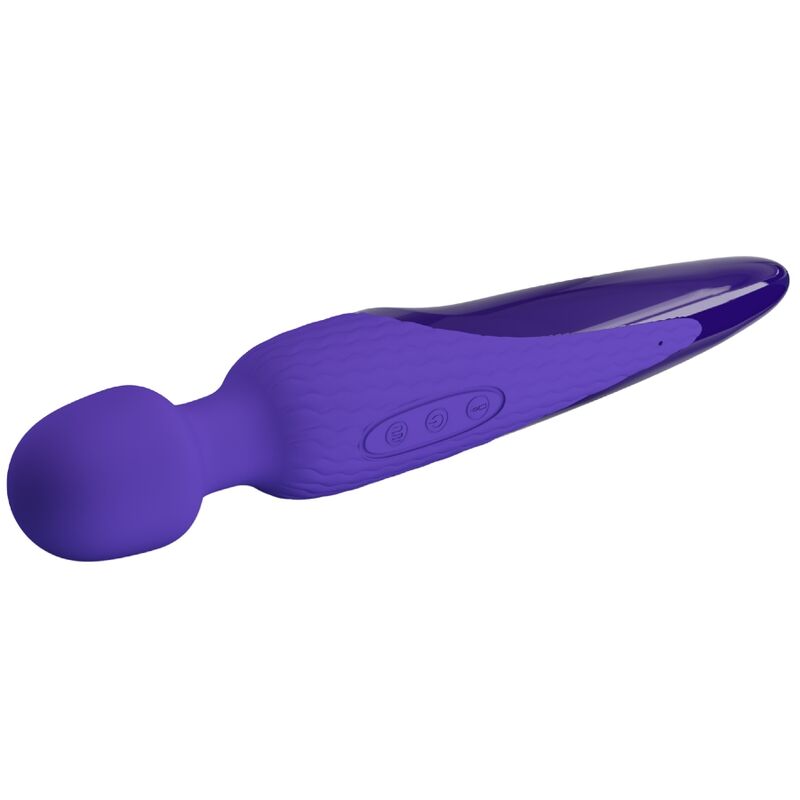 PRETTY LOVE - ANTONY YOUTH WAND VIBRATOR VIOLET HEAT EFFECT - 6