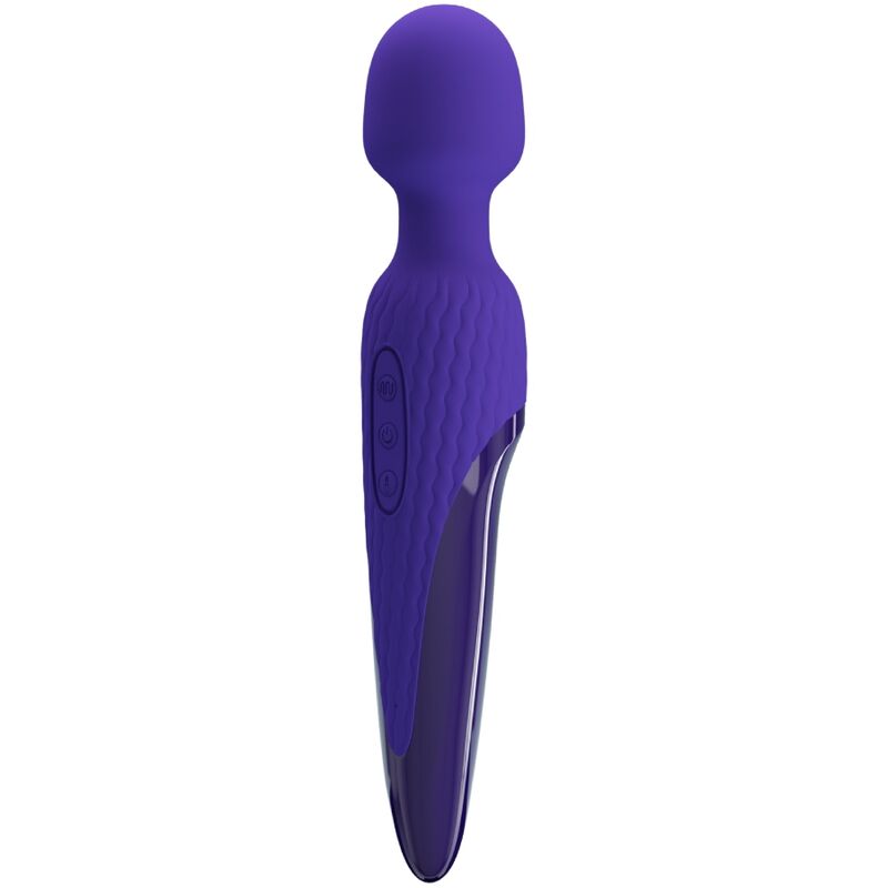 PRETTY LOVE - ANTONY YOUTH WAND VIBRATOR VIOLET HEAT EFFECT - 5