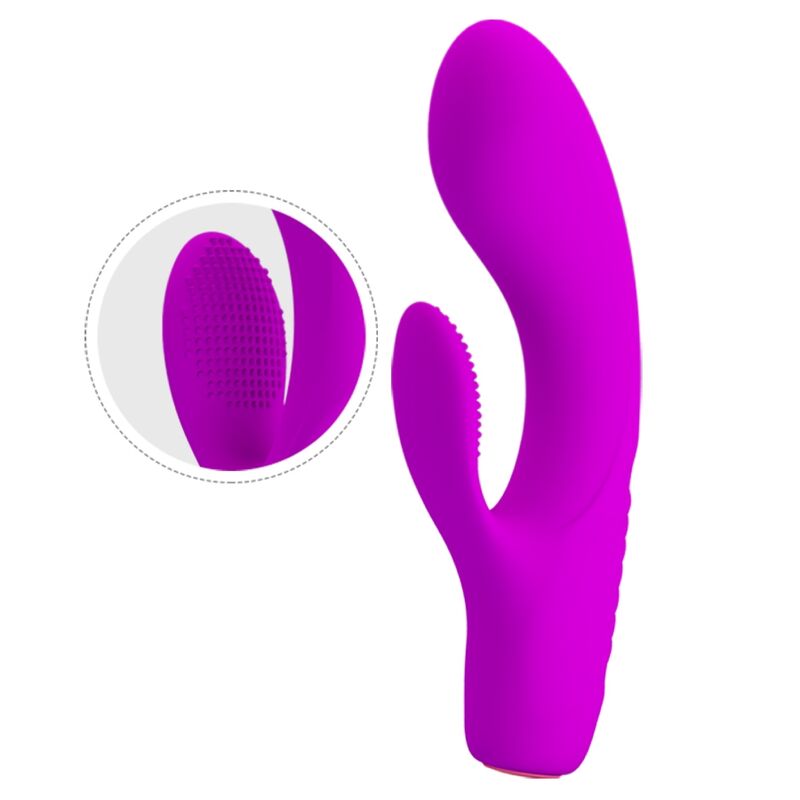 PRETTY LOVE - TIM PURPLE RECHARGEABLE VIBRATOR - 5
