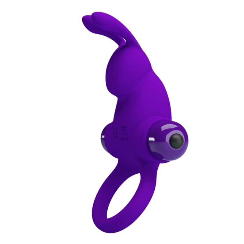 PRETTY LOVE - VIBRATOR RING I RABBIT FOR PURPLE PENIS - 4