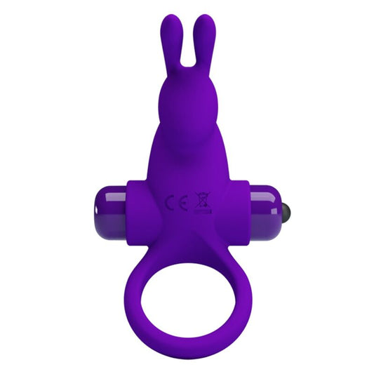 PRETTY LOVE - VIBRATOR RING I RABBIT FOR PURPLE PENIS - 1