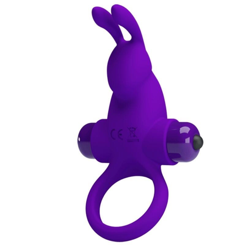 PRETTY LOVE - VIBRATOR RING I RABBIT FOR PURPLE PENIS - 2