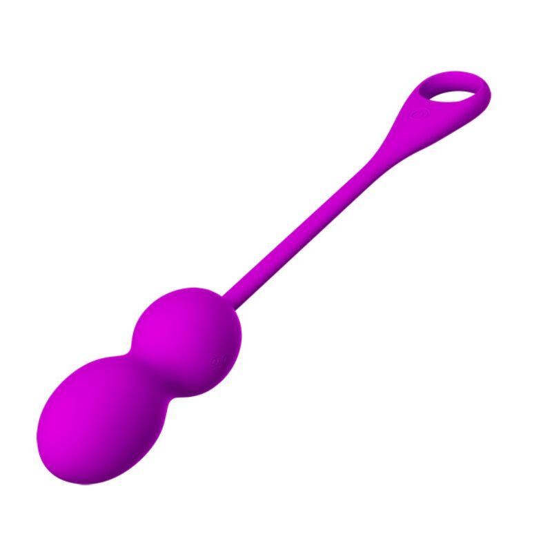 PRETTY LOVE - Boules vibrantes rechargeables ELVIRA violettes