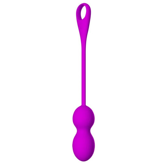PRETTY LOVE - Boules vibrantes rechargeables ELVIRA violettes