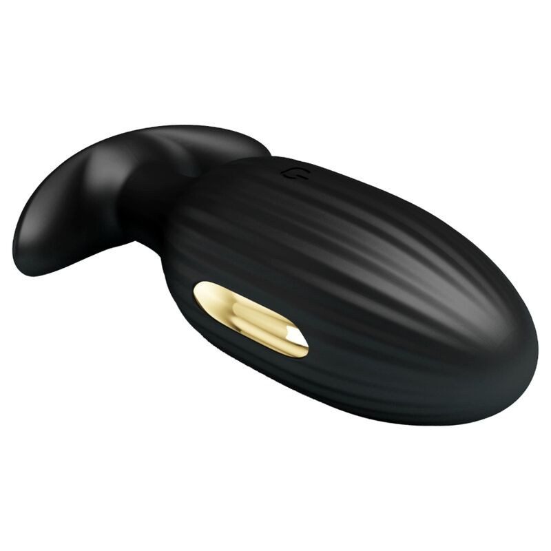 PRETTY LOVE - JEFFERSON APP CONTROLLED ANAL PLUG BLACK - 3