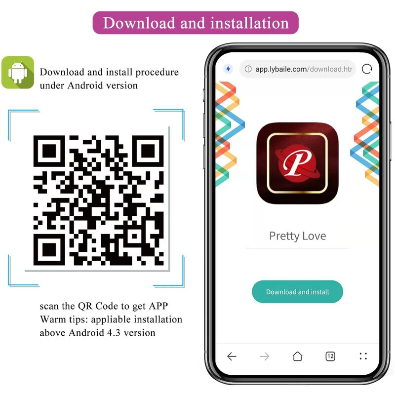PRETTY LOVE - JEFFERSON APP CONTROLLED ANAL PLUG BLACK - 13