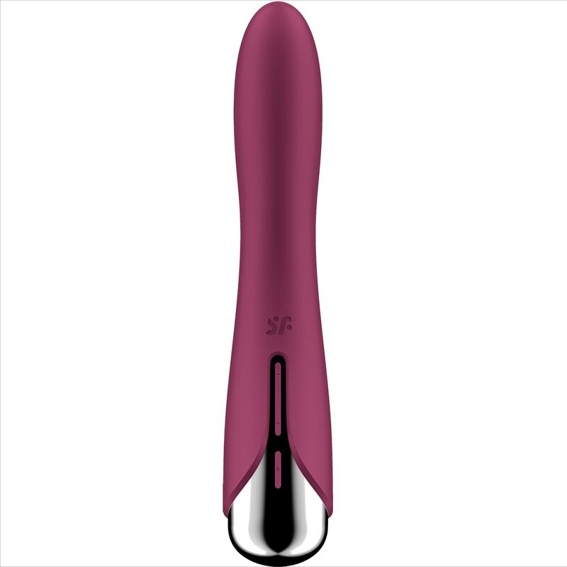 SATISFYER - SPINNING VIBE 1 G-SPOT BLUE ROTATOR VIBRATOR - RED - 3