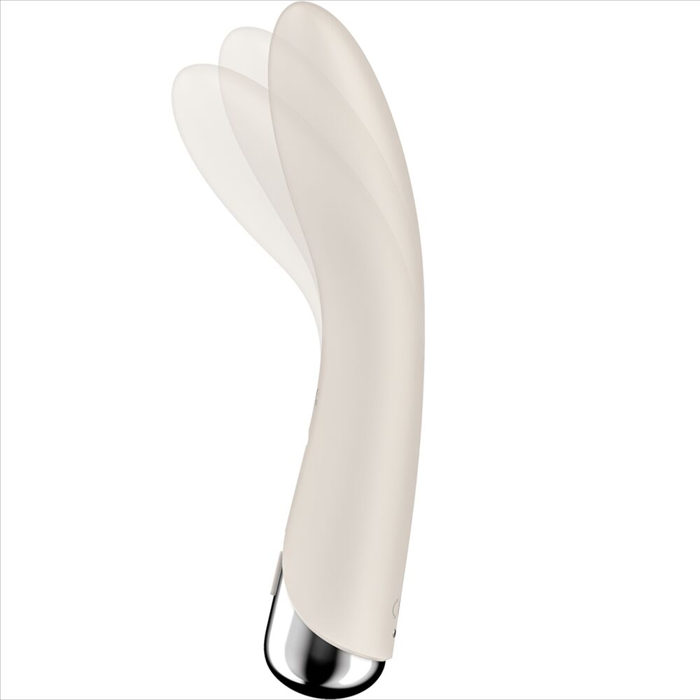 SATISFYER - SPINNING VIBE 1 G-SPOT BLUE ROTATOR VIBRATOR - RED - 11