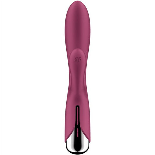 SATISFYER - SPINNING RABBIT 1 ESTIMULATION CLITORIS ET PUNTO G ROJO