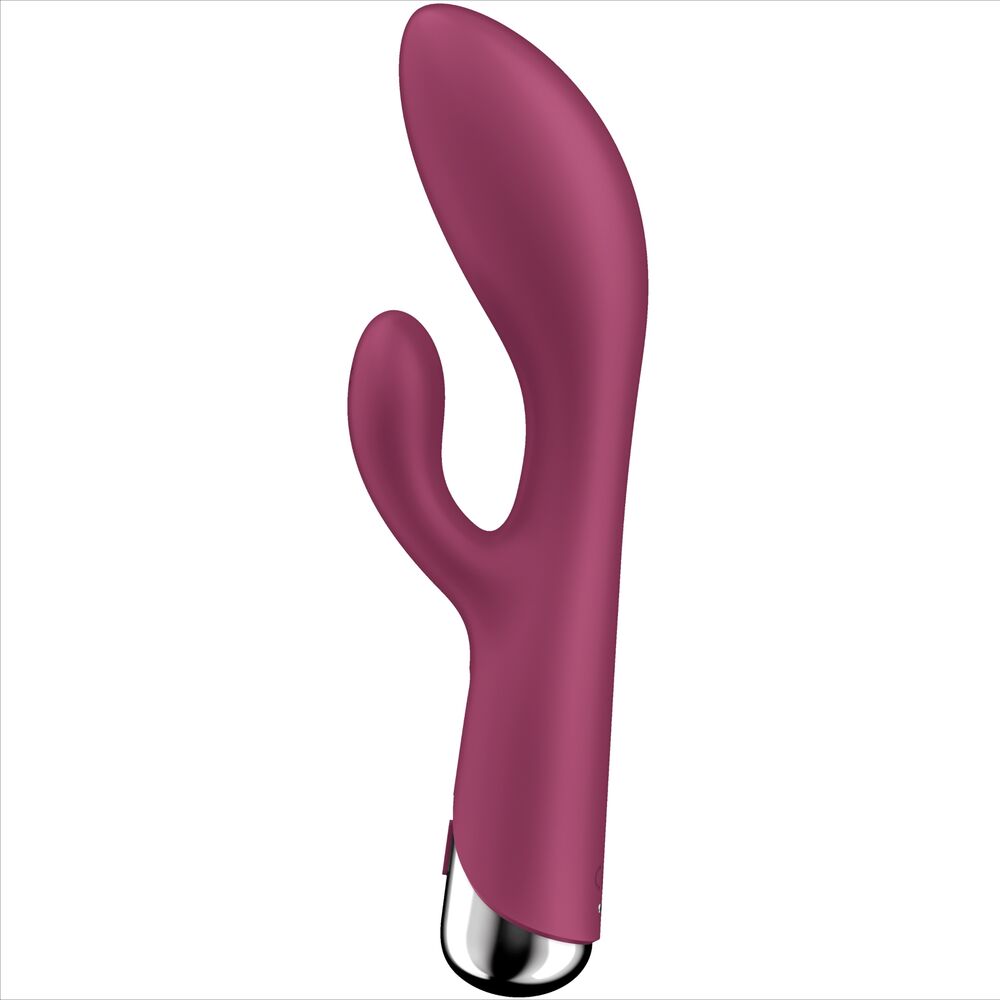 SATISFYER - SPINNING RABBIT 1 CLITORIS AND G-SPOT STIMULATION BLUE - 4