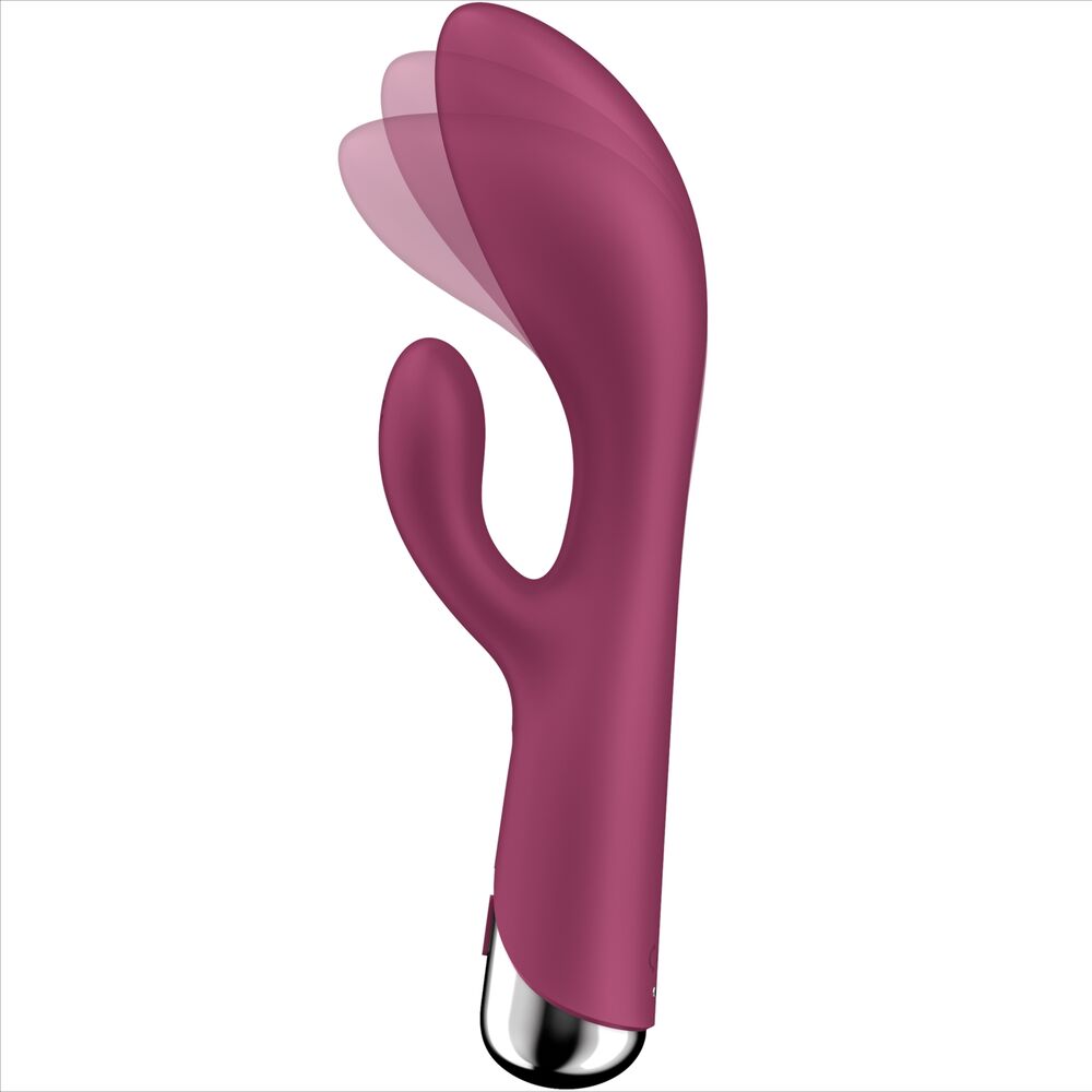 SATISFYER - SPINNING RABBIT 1 CLITORIS AND G-SPOT STIMULATION BLUE - 5