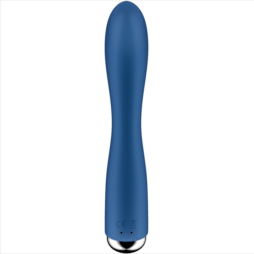 SATISFYER - SPINNING RABBIT 1 CLITORIS AND G-SPOT STIMULATION BLUE - BEIGE - 18