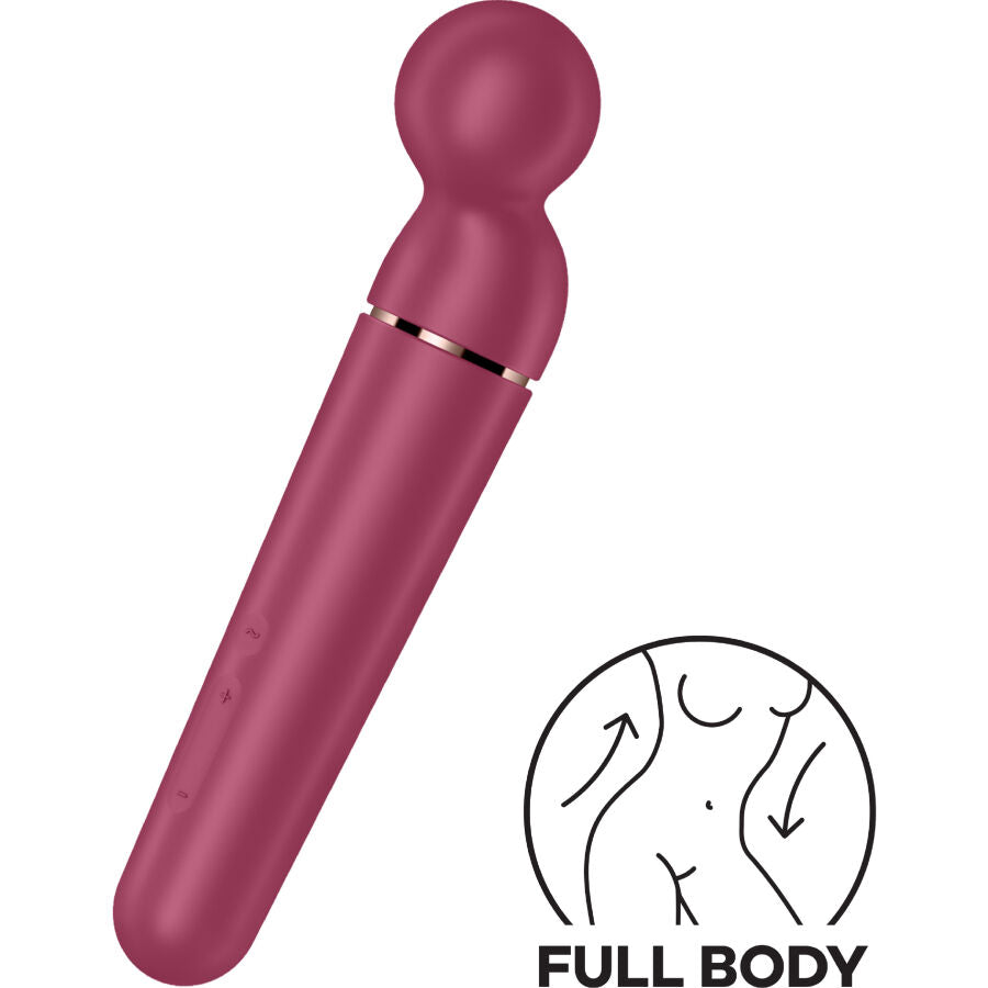 SATISFYER - PLANET WAND-ER VIBRATOR MASSAGER BLUE - 3